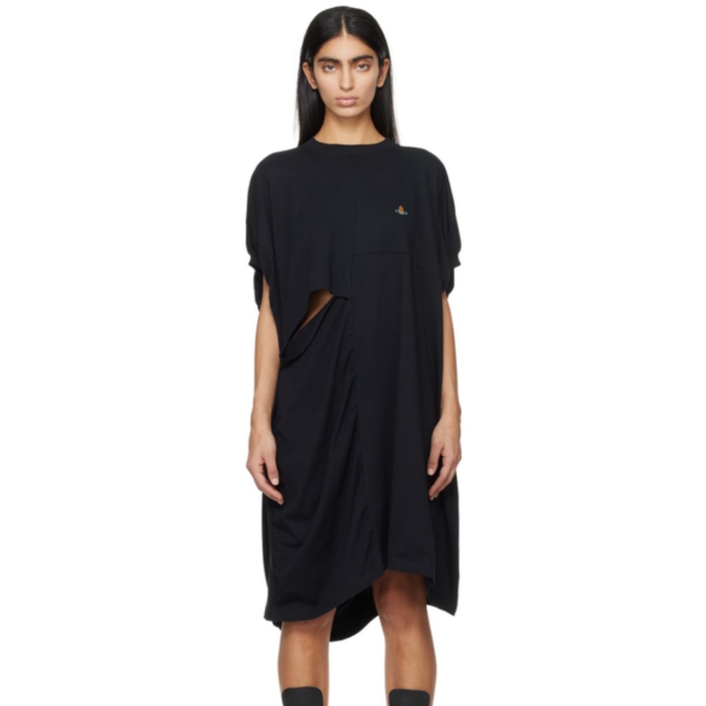 VIVIENNE WESTWOOD Black tshirt dress